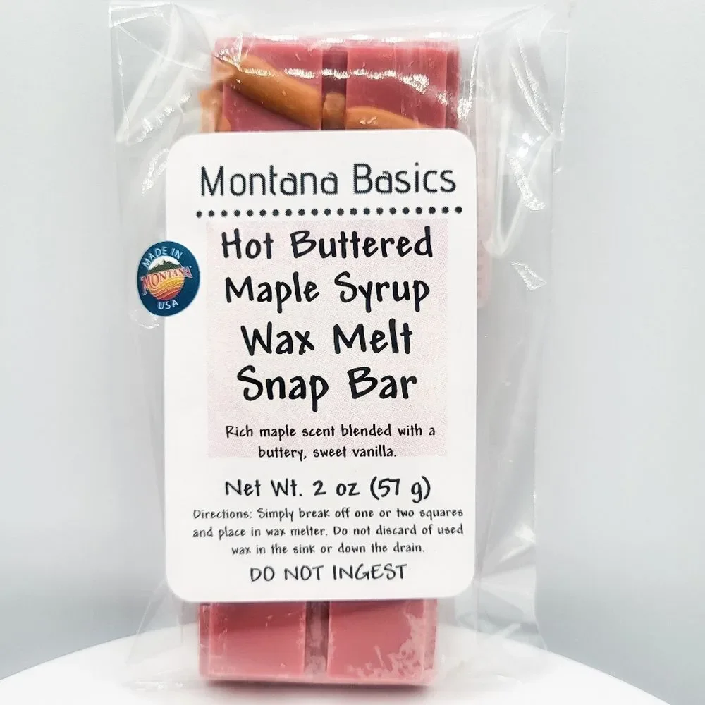 Hot Buttered Maple Syrup - Wax Melt Snap Bar